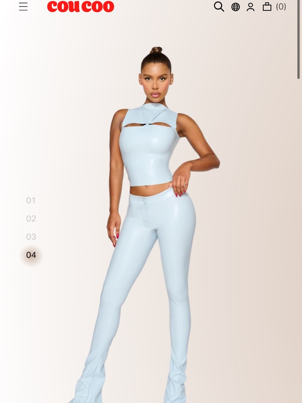 Coucoo Aviles Set in Light Blue